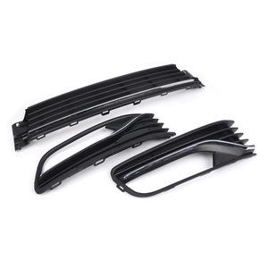 Volkswagen Polo Front Bumper Lower Grille Fog <b>Light</b> Bezels ABS Plastic 2014-2017 Replacement Parts - Product Image 4