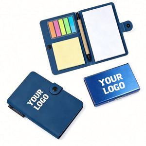 Wholesale Sticker Pads Self-Adhesive Notepad Custom Logo <b>Book</b> of Promo Business Gift Sticky <b>Note</b> Pad With Pen Notebook - Product Image 1