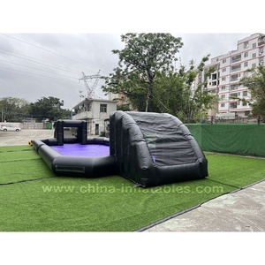 Campo de Fútbol Inflable Comercial con Tobogán de Agua y Jabón para Alquilar - Product Image 3