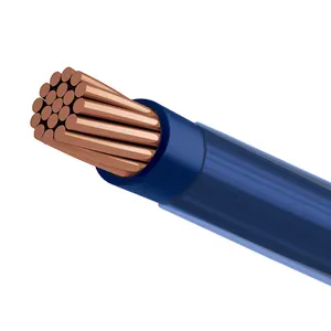 PVC Isolado Nylon Revestido Fio De Construção Elétrica THW Cobre 12awg 250MCM 300 350 400 450 500 MCM Fio THHN/THWN/THWN2 Cabo