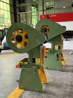 Presse mécanique inclinable à cadre ouvert J23-10T de 10 tonnes, machine de poinçonnage de métaux à cadre en C, avec moteur 220V/380V et pompe, matériel inclus