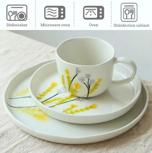 Nouveau design de belle assiette <span class=keywords><strong>en</strong></span> céramique personnalisée de haute qualité <span class=keywords><strong>pour</strong></span> cadeau Vente <span class=keywords><strong>en</strong></span> gros - Product Image 5