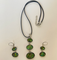 Collier et boucles d'oreilles en coquillage Abalone pour femmes, bijoux de mode