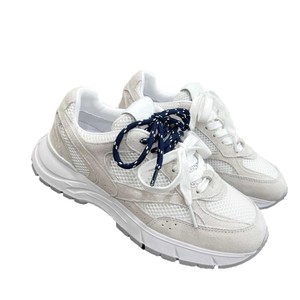 Zapatillas Retro para <span class=keywords><strong>Mujer</strong></span>, Suela Gruesa, Nueva Serie Combinada de Color Blanco Torre, Cuero Genuino, Logotipo Original - Product Image 5