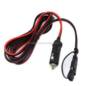 汽车香烟适配器至2针SAE连接器电缆12V-36V 2芯5A-30A公插头点烟器SAE延长电缆 - Product Image 3
