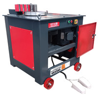 GF36 Machine à cintrer les barres d'armature manuelle de nouvelle construction Équipement de cintrage de barres d'armature avec moteur Machines de construction en acier au carbone