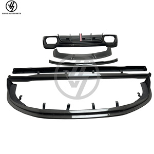 Kit carrosserie en fibre de carbone de haute qualité style BKSS pour Audi RS6 C8 avec spoiler avant et arrière et jupes latérales - Product Image 1