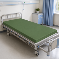 Matelas médical pour prison et hôpital, en mousse haute densité, imperméable et ignifuge, personnalisable, prix de gros direct usine