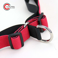 Harnais pour chien en forme de Y sans traction avec attache frontale pour le cou à sangles réglables personnalisées