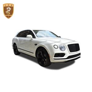 Kit de carrocería de fibra de carbono para <span class=keywords><strong>Bentley</strong></span> <span class=keywords><strong>Bentayga</strong></span> W12, Kit de carrocería con difusor de cubierta de espejo delantero de coche, edición limitada - Product Image 2