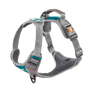 No Pull Safety Vest Hunting Dog Harness With Handle Adjust Reflective Quick Release Pet Harnesses ForTraining Running Walking