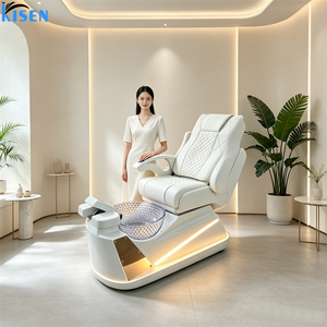 Silla de Pedicura Eléctrica Portátil KISEN, la Más Vendida, para Masaje de Pies, Manicura y Pedicura, Silla de Spa de Lujo para Salón de Uñas - Product Image 1
