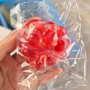 ของเล่นบีบกอมมุกใสรูปองุ่น บรรเทาความเครียด ของเล่นบีบเล่นสำหรับเด็ก ของขวัญปาร์ตี้คลายเครียด - Product Image 1