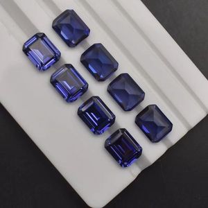 Tanzanite Sapphire đá ngọc lục bảo cắt hình chữ nhật hình dạng cho Tanzanite Xanh Zircon - Product Image 5