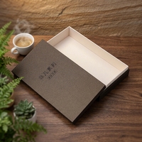 Boîtes cadeaux personnalisées pour portefeuilles, surface mate de luxe, doublure en velours, impression personnalisée, emballage cadeau de Noël pour portefeuilles en cuir