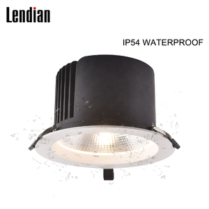 Fabriqué en chine ce projet aluminium <span class=keywords><strong>noir</strong></span> encastré ip44 ip65 12w 20w 30w 50w 60w 80w cob hôtel projecteur led downlight - Product Image 5