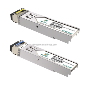Module SFP optique de bonne qualité, monomode, monofibre, transceiver LC, 20 km, 1310/1550 nm, pour commutateur à fibre optique - Product Image 1