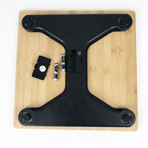 BSCI电子数字天然竹体浴室秤家用200千克oem标志 - Product Image 5