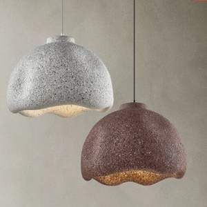 Japanese Wabi-Sabi Style Cream-Themed <b>Table</b> Lamp Nordic Designer Chandelier for Restaurant Bar <b>Bedside</b> AC Power Source - Product Image 4