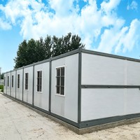 Maison conteneur pliable, maison conteneur pliable de 20 pieds, maison modulaire pliable