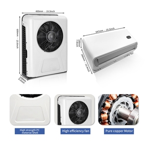 ราคาขายส่ง แอร์จอดรถสำหรับรถบรรทุกตู้บรรทุก 12/24 โวลต์ แอร์จอดรถ 12v Apu สำหรับรถบรรทุกขนาดใหญ่ รุ่น EAC001.18 - Product Image 3