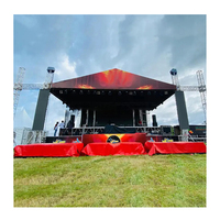 Truss Support en aluminium pour lumières Figures carrées Truss System Concert Sound Lighting Dj Truss Aluminium
