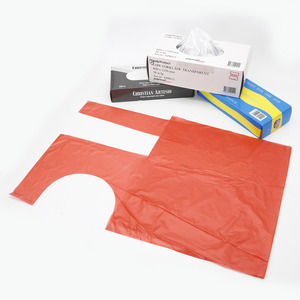 Kangle Low Price Disposable Clear <b>Plastic</b> Aprons Waterproof PE Poly for Kitchen Cooking - Product Image 5