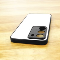 Étui de téléphone pour Realme C71 avec porte-cartes imperméable et antichoc en TPU 2D par sublimation, design sportif noir, ajustement parfait à 100%