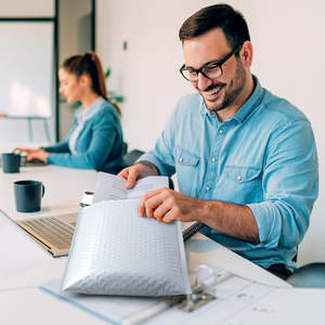 Eco-Friendly Poly Bubble <b>Mailers</b> with Padded <b>Shipping</b> Envelopes Secure Seal 4x8 6x10 8.5x12 Inches for E-commerce Packaging - Product Image 6