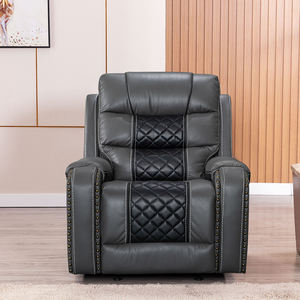 Nuevo Sofá Reclinable de Masaje Extensible Moderno en Oferta, Sofá de Cuero <span class=keywords><strong>Nitaly</strong></span> para Sala de Estar con Portavasos y Carga Inalámbrica - Product Image 4
