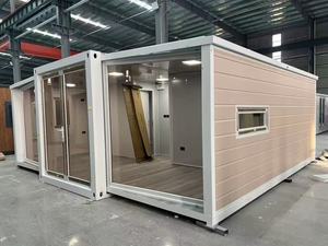 Nouvelle conception de maison conteneur extensible en acier, résistante au vent et à l'eau, pour une utilisation temporaire post-catastrophe - Product Image 1