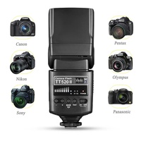 Flash Godox TT520 II, TT520II avec déclencheur de flash sans fil pour appareils photo reflex numériques Canon, Nikon, Pentax, Olympus