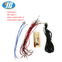 Papan Encoder tanpa penundaan USB kualitas tinggi Swakarya konsol Game Arcade PC kontrol Joystick pendorong koin untuk pusat hiburan