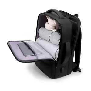 Custom Premium Nylon <b>Computer</b> Waterproof with USB Zipper Anti-Theft Laptop Backpack for Outdoor <b>Office</b> Use - Product Image 6