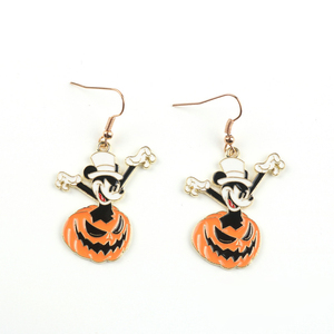 Pendientes Personalizados de Dibujos Animados de Mickey y <span class=keywords><strong>Minnie</strong></span>, Accesorios de Pendiente con Diseño de <span class=keywords><strong>Calabaza</strong></span> para Halloween, Regalos para Mujer, Venta Al por Mayor - Product Image 3