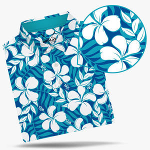 DEOLAX alta calidad duradero transpirable sublimación impresión bordado poliéster Spandex Golf Polo para hombres - Product Image 1