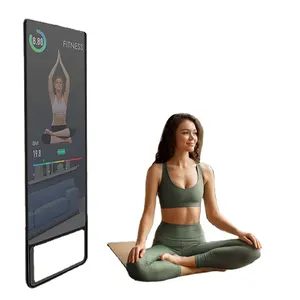 Software Training Oefening Slimme Magische Lcd-Display Alles In Één Machine Beste Interactieve Fitness Workout Spiegel Home Gym Sport