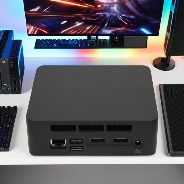 I5-1240P Mini PC Built-in WiFi Compatible Win 11 Linux Dual Network Port SSD Home Office Game Desktop 12th Intel Mini PC Box New