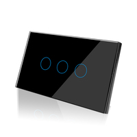 Interrupteur de lumière intelligent US 120 Interrupteur intelligent WiFi intelligent contrôle l'éclairage de n'importe où avec commande vocale Alexa