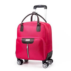 Sac à roulettes Oxford léger Grande capacité Voyage à courte distance Sac de bord Sac à roulettes à lettres Valise à roulettes Bagages - Product Image 5