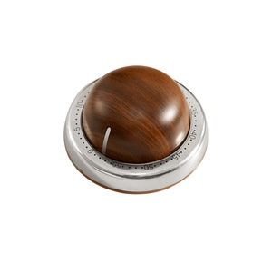 Magnetic Attraction Planet Mechanical Timer 60 Min Walnut Wood Kitchen Cooking Countdown Timer - Product Image 5