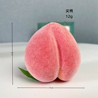 Haute Simulation Fruits et Légumes En Gros Faux Pêche Modèle Décoration De La Maison Photographie Props Début