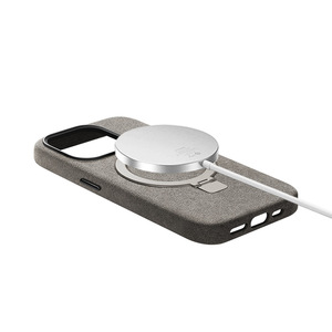 "Étui magnétique en <span class=keywords><strong>Alcantara</strong></span> pour <span class=keywords><strong>iPhone</strong></span> 12/13/<span class=keywords><strong>14</strong></span>/15/16 avec finition en fourrure de haute qualité" - Product Image 3