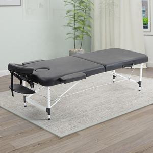 Lits <span class=keywords><strong>de</strong></span> <span class=keywords><strong>massage</strong></span> pliants en aluminium personnalisables, poids net <span class=keywords><strong>de</strong></span> 12 kg, faciles à transporter à la main pour les salons <span class=keywords><strong>de</strong></span> beauté - Product Image 1