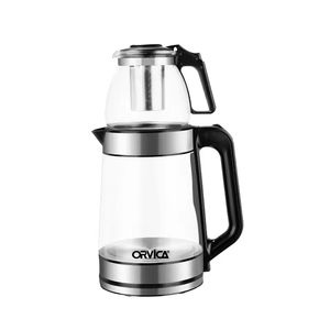 Bouilloire électrique en verre intelligent à double paroi de 2 L, portable pour la maison, l'hôtel, contrôle de la température - Product Image 1