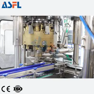 자동 탄산 에너지 음료 주스 알루미늄 주석 음료 충전 기계