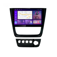 Autoradio multimédia GPS Android 2 Din sans fil pour VW Golf 6 Saveiro Voyage 2008-2012 avec support de tableau de bord