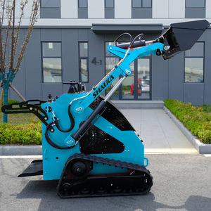 Gratis Verzending Goedkope Mini <span class=keywords><strong>Skid</strong></span> Stuur Lader Diesel Mini <span class=keywords><strong>Skid</strong></span> Stuur Gloednieuwe Laders Voor Verkoop Wiellader Mini 380Kg 460Kg 500Kg - Product Image 6