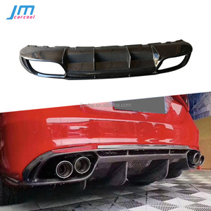 Cover Paraurti Diffusore Labbro Posteriore in Fibra di Carbonio per <span class=keywords><strong>Alfa</strong></span> Romeo <span class=keywords><strong>Giulia</strong></span> Standard 2017-2020 Kit Carrozzeria Protezione Paraurti in VTR - Product Image 1