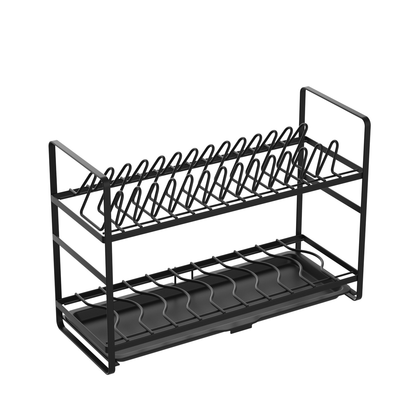 2 couches bol et plat rack/noir